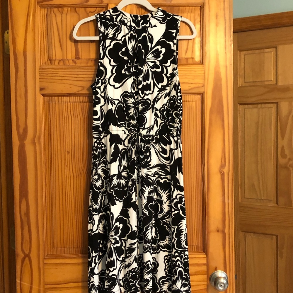 Black and white, floral dress from The Limited, size medium